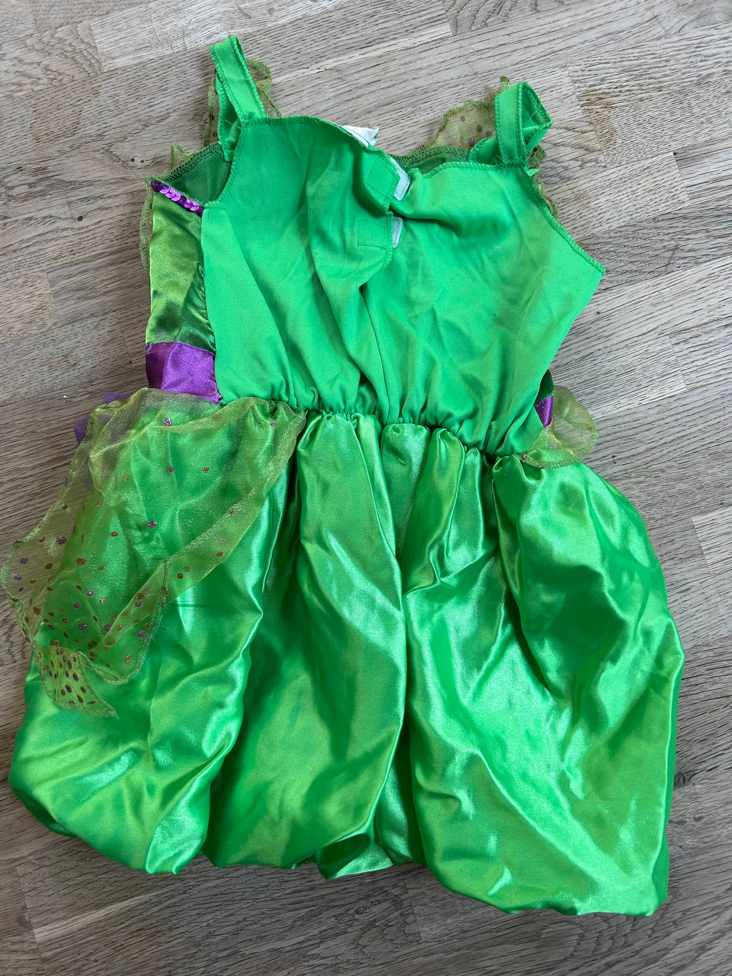 Green Fairy Dress - Disney Fantasy Play Costume (Pre-Loved) Size 4-6