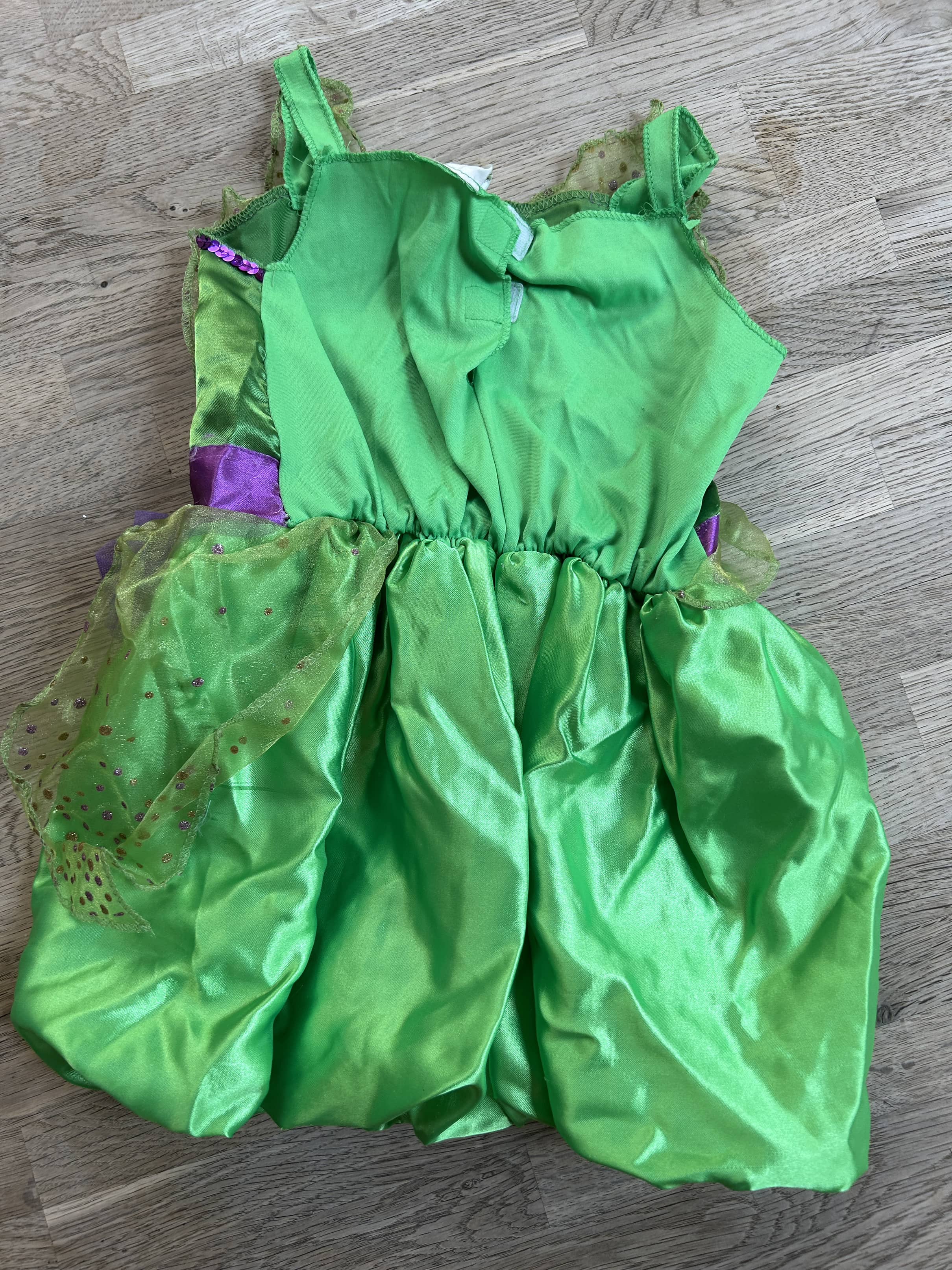 Green Fairy Dress - Disney Fantasy Play Costume (Pre-Loved) Size 4-6