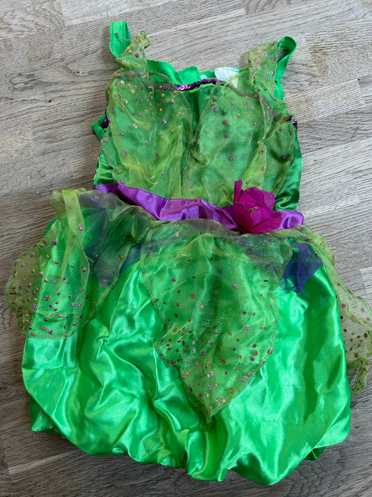Green Fairy Dress - Disney Fantasy Play Costume (Pre-Loved) Size 4-6
