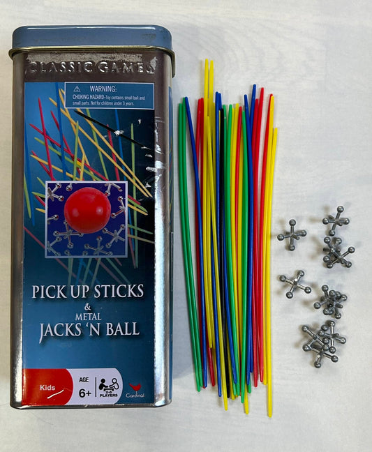 Pick Up Sticks & Metal Jacks 'N Ball