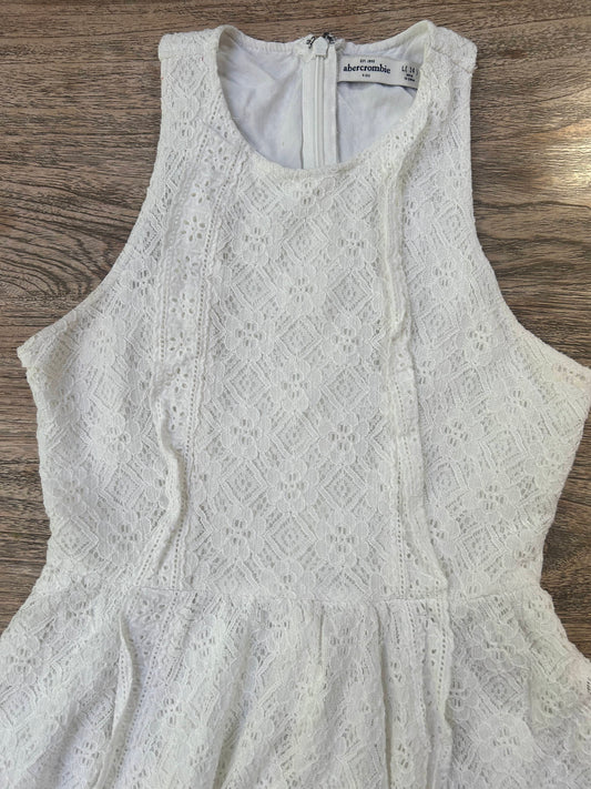 Abercrombie Kids - white Lace Dress - L (14)