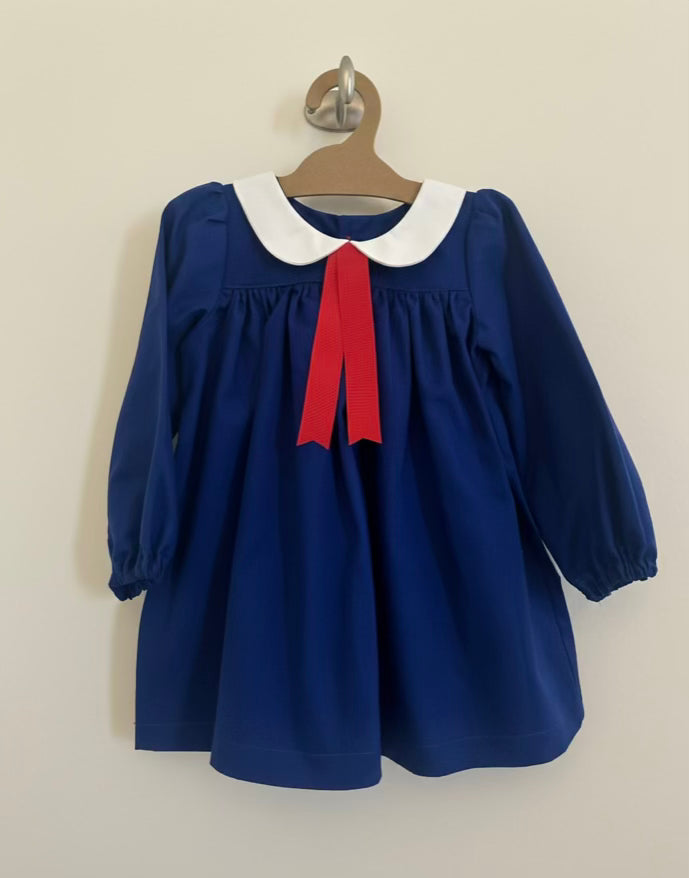 Little Madeline Inspired Dress with Long Sleeves | Size 3t SAMPLE