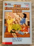 The Baby-sitters Club - Hello, Mallory #14