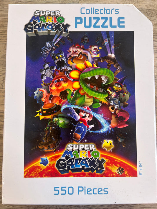 550-Piece Super Mario Galaxy Puzzle (pre-loved)