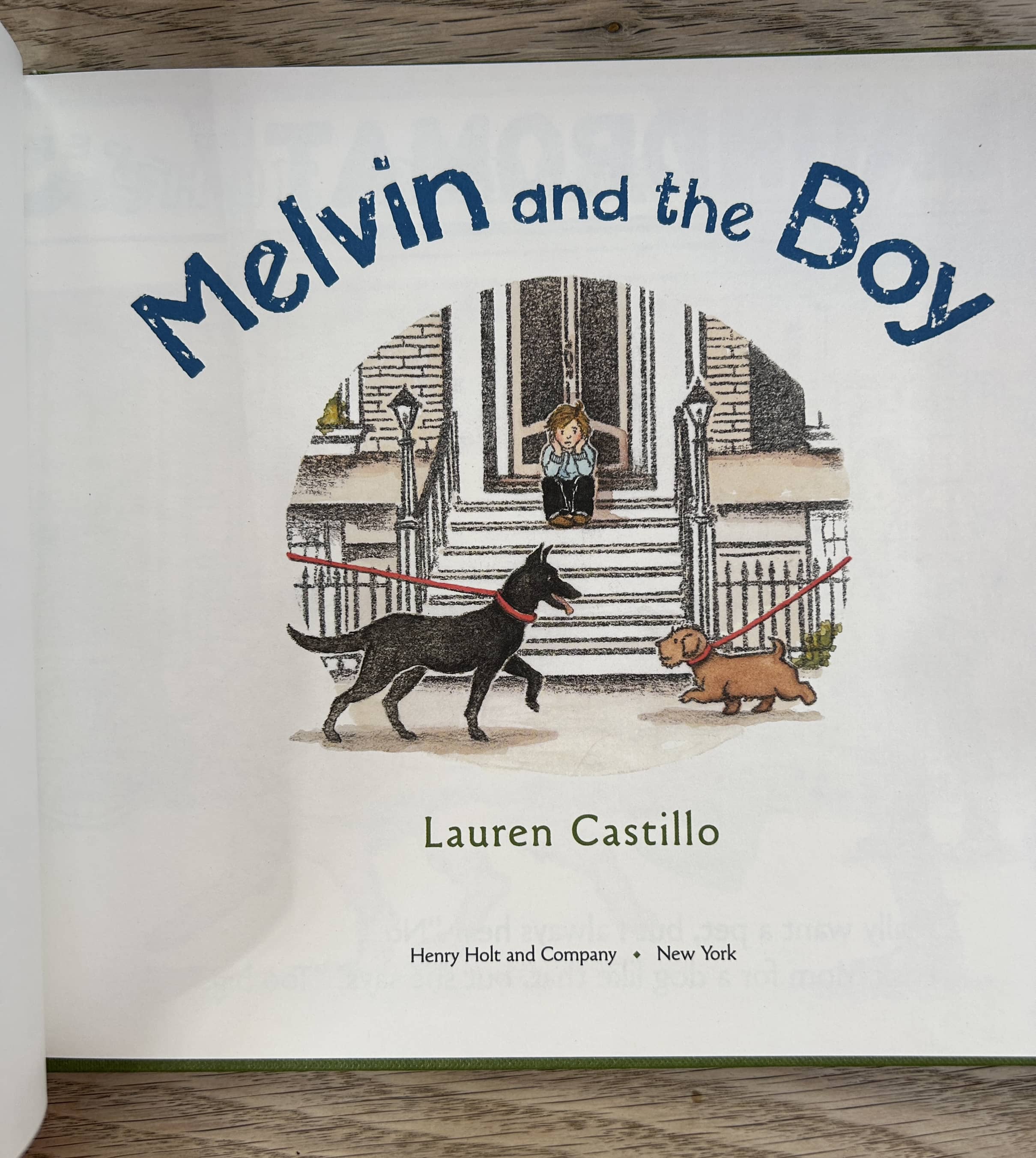Melvin and the Boy - Lauren Castillo