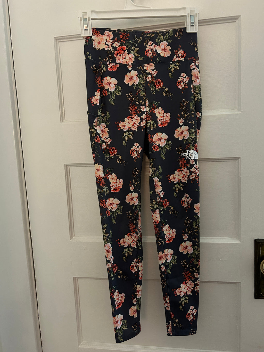 Floral Leggings/Pants (Pre-Loved) Size 10/12 M - North Face