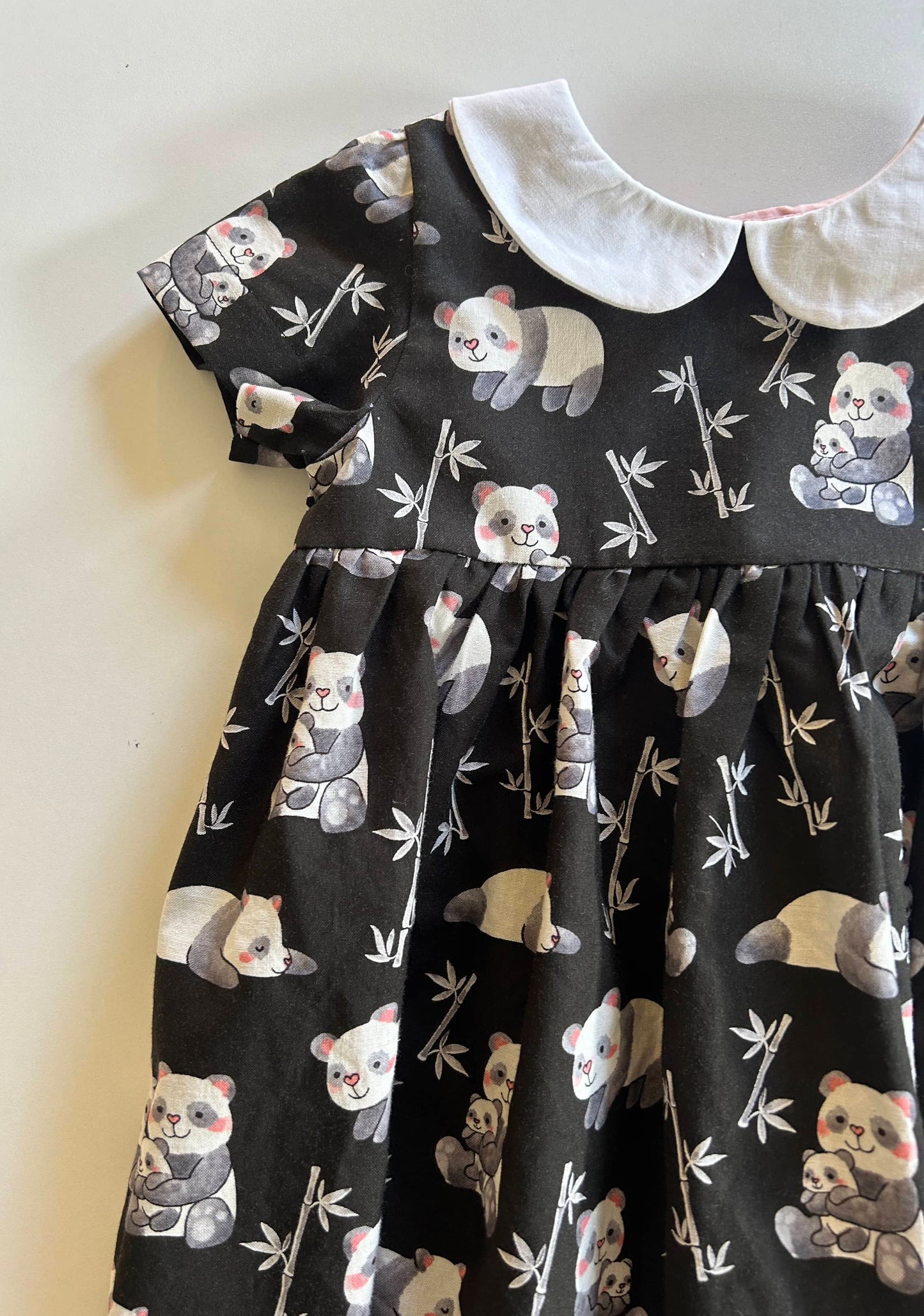 Black and White Panda Dress (MADE TO ORDER)