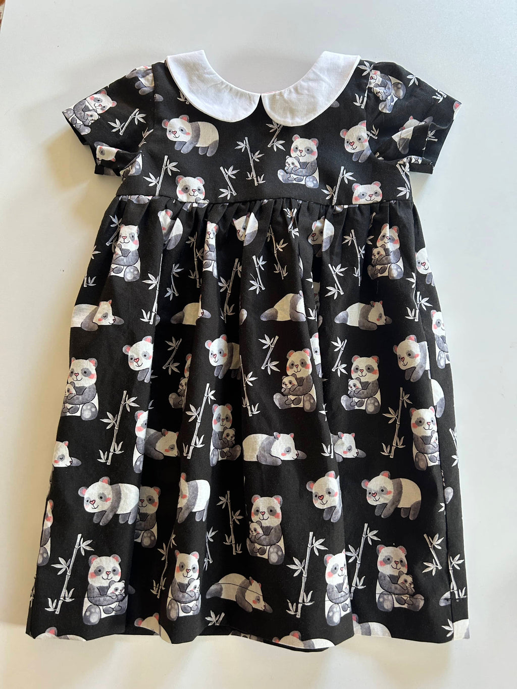 Black and White Panda Dress (MADE TO ORDER)