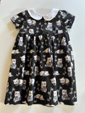 Black and White Panda Dress (MADE TO ORDER)