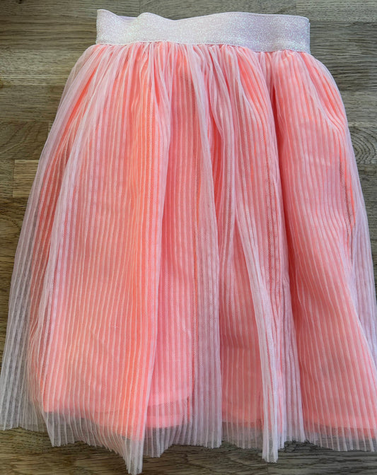 Long Pink Tulle Skirt (Pre-Loved) Size 2t