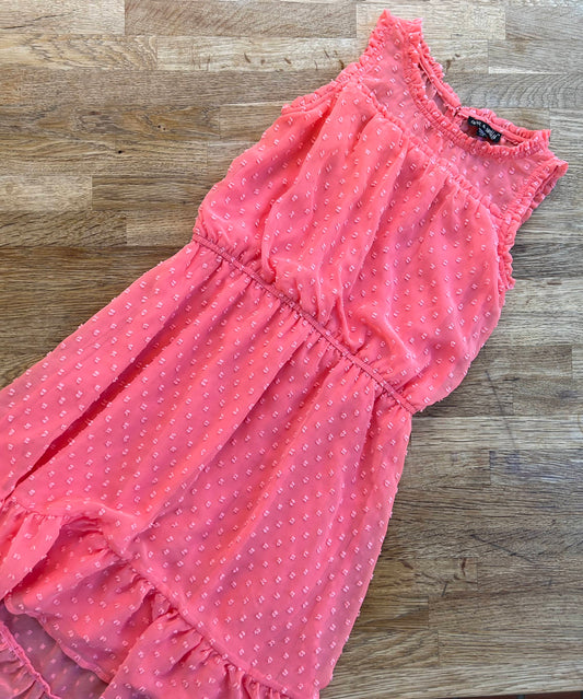 Pink Hi-Low Dress (Pre-Loved) Size 14 - Ava & Yelly