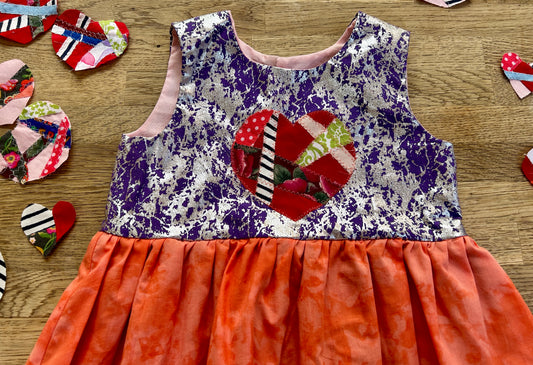 Pink & Purple Rockstar Dress (SAMPLE) Size 6