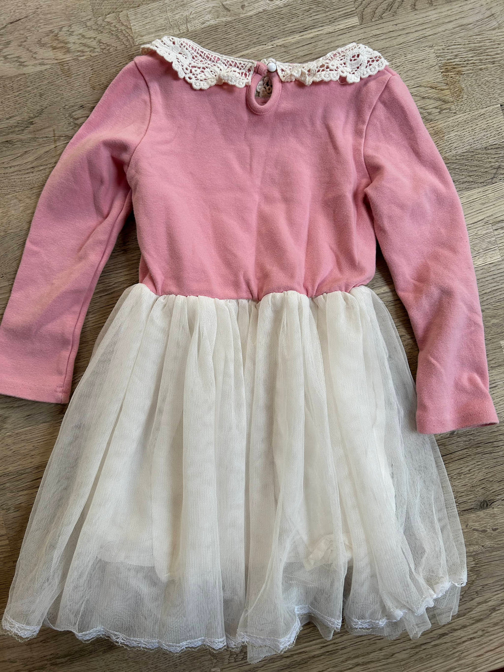 Pink Collared Dress (Pre-Loved) Size 4/5t (Repair Shop)