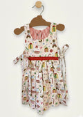 Holiday Aprons | Pinafore Apron with Ties | Size 3t