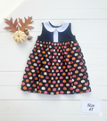 Pink Pumpkins Dress (SAMPLE) Size 4t - Ready to Ship
