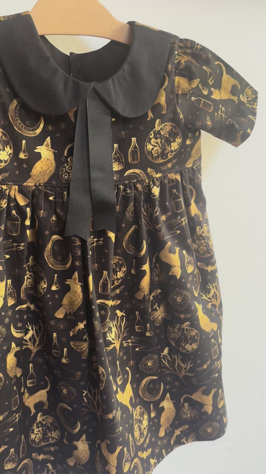 Little Black Crows Dress | Size 3t