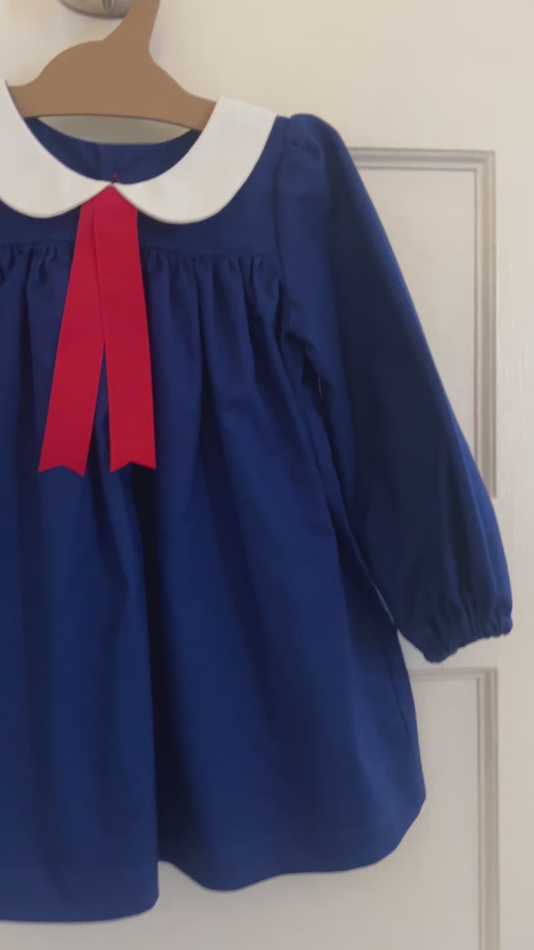 Little Madeline Inspired Dress with Long Sleeves | Size 3t SAMPLE