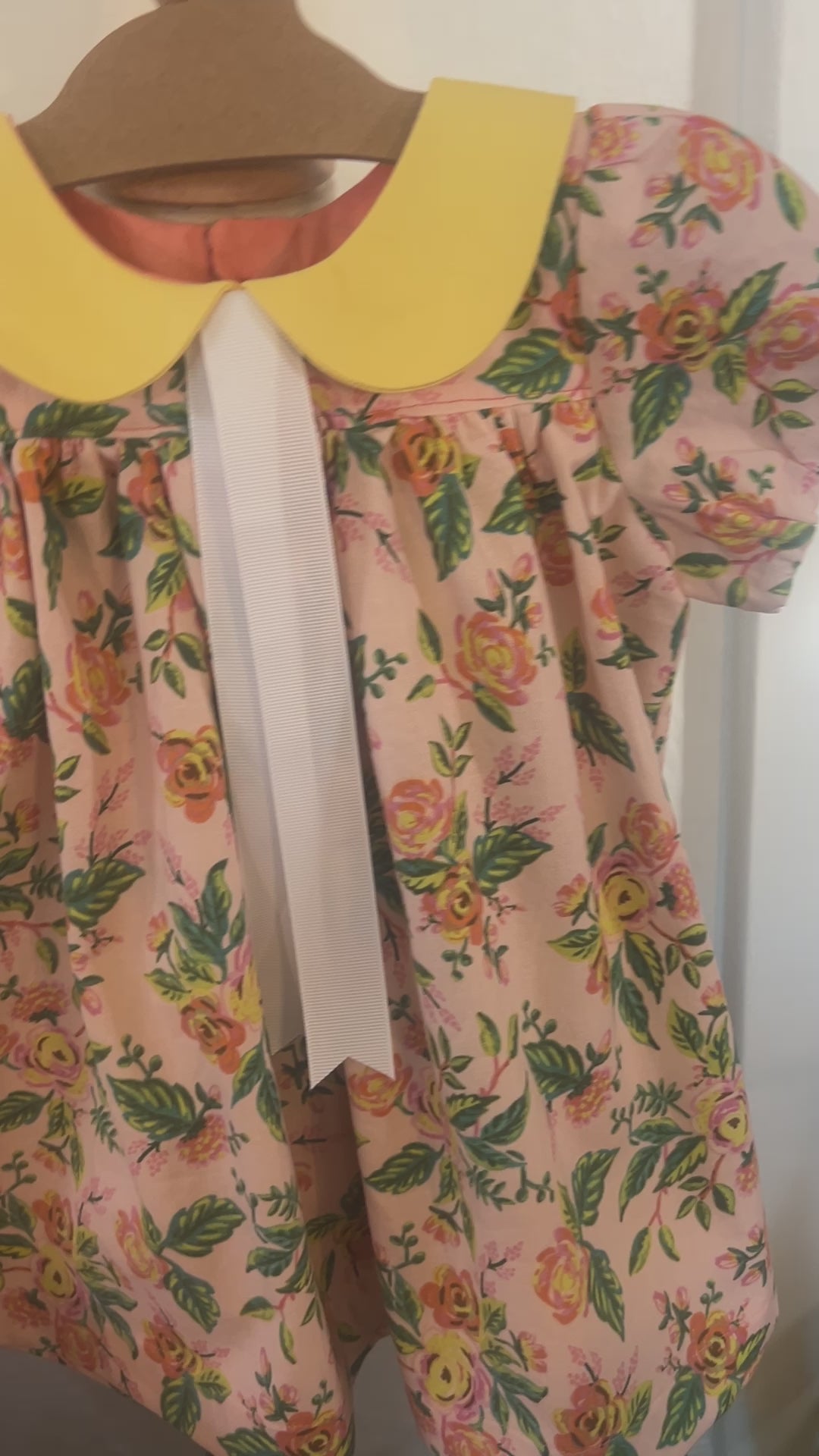 Little Pink Floral Dress | Size 18mo