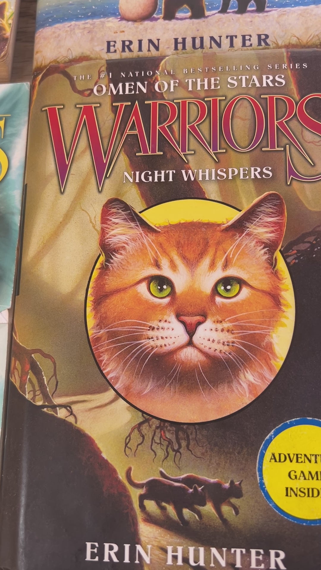 LOT - Bundle of Erin Hunter -  Warriors Books (Pre-Loved)