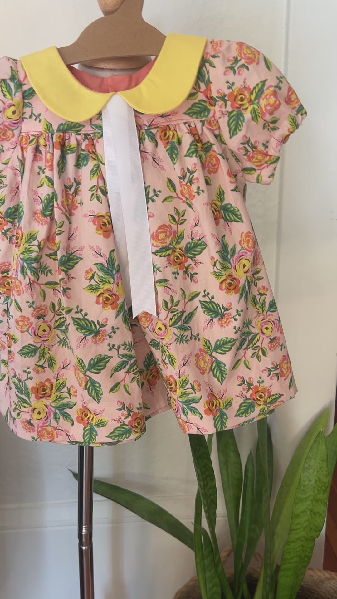 Little Pink Floral Dress | Size 18mo