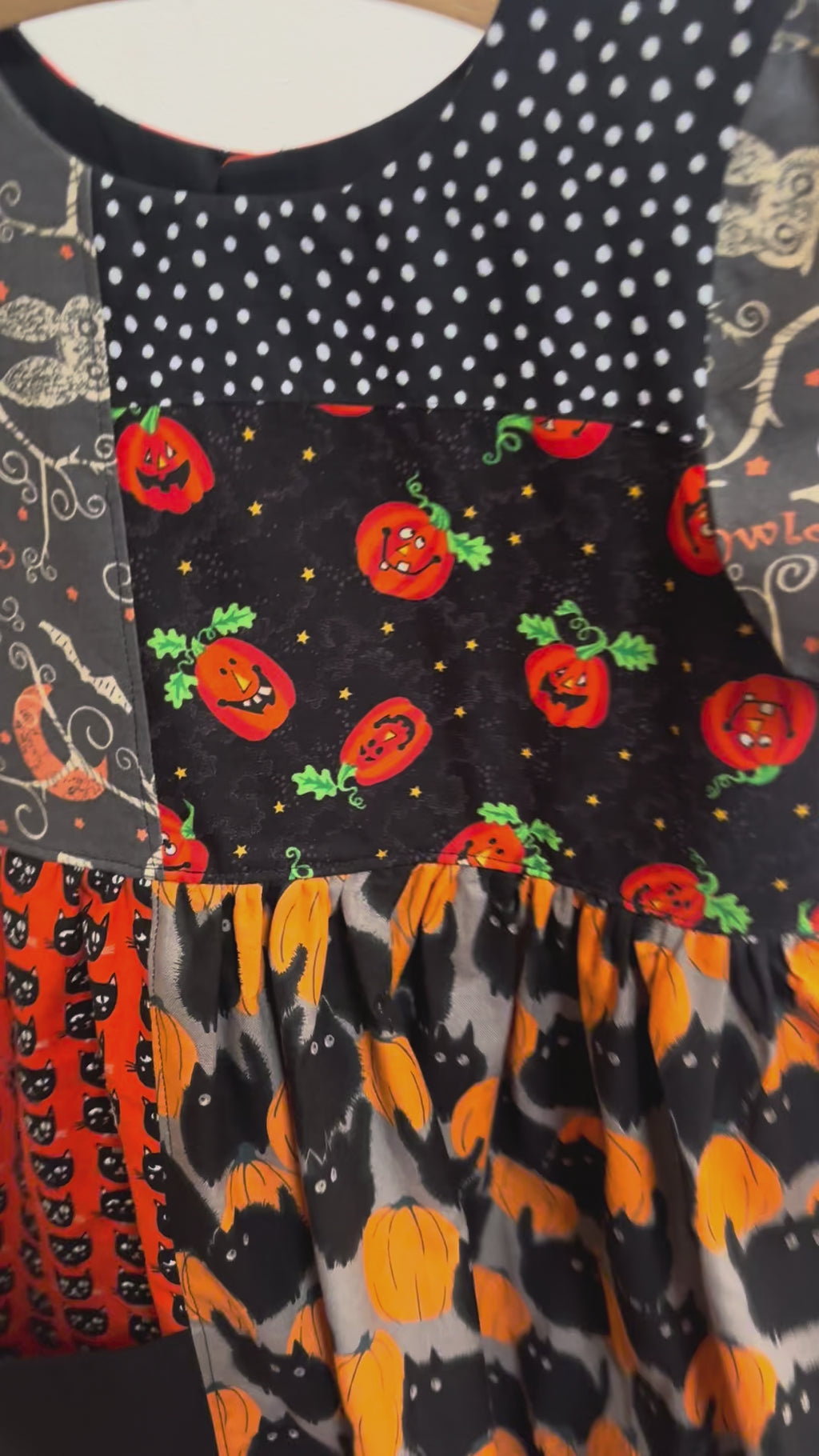 Cats & Pumpkins Dress | Size 6