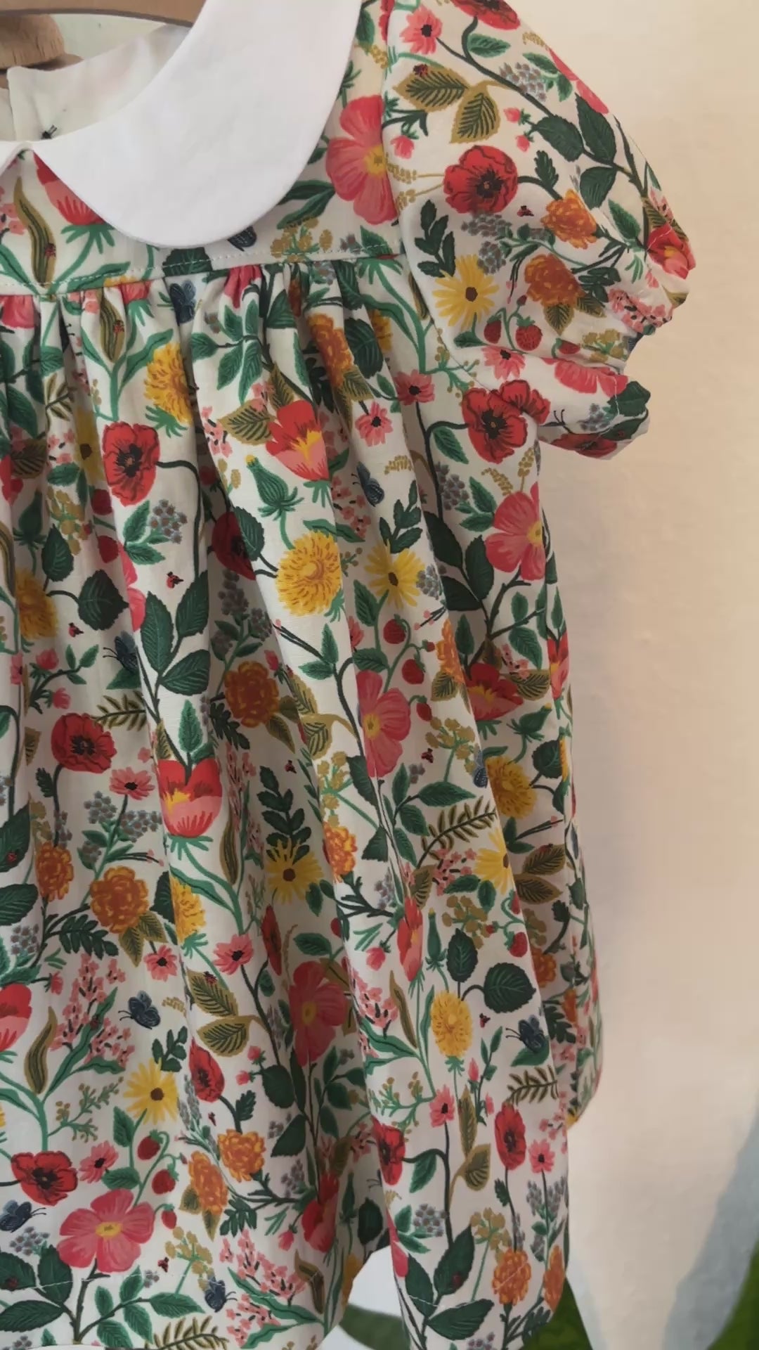 Little Wild Strawberries Dress | Size 18mo