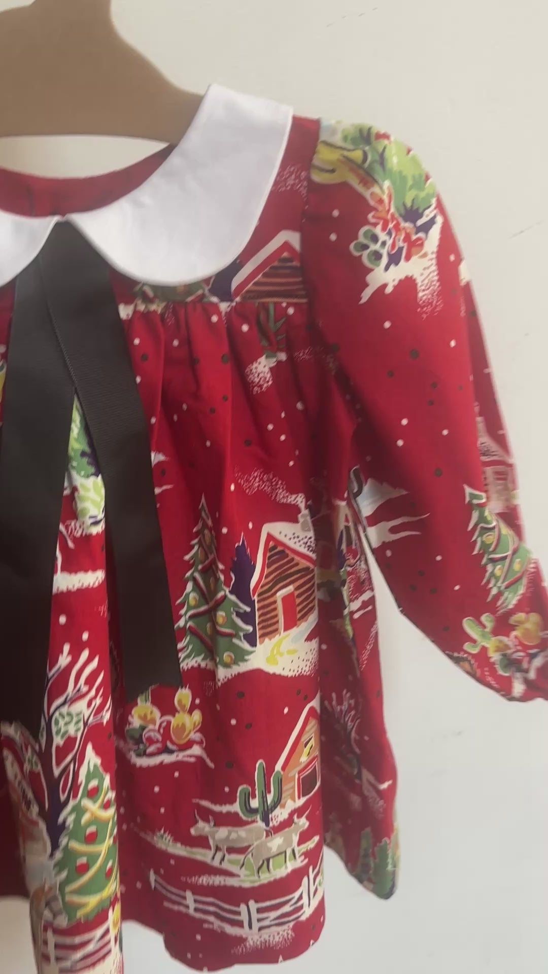 Cowboy Christmas Dress | Size 18month