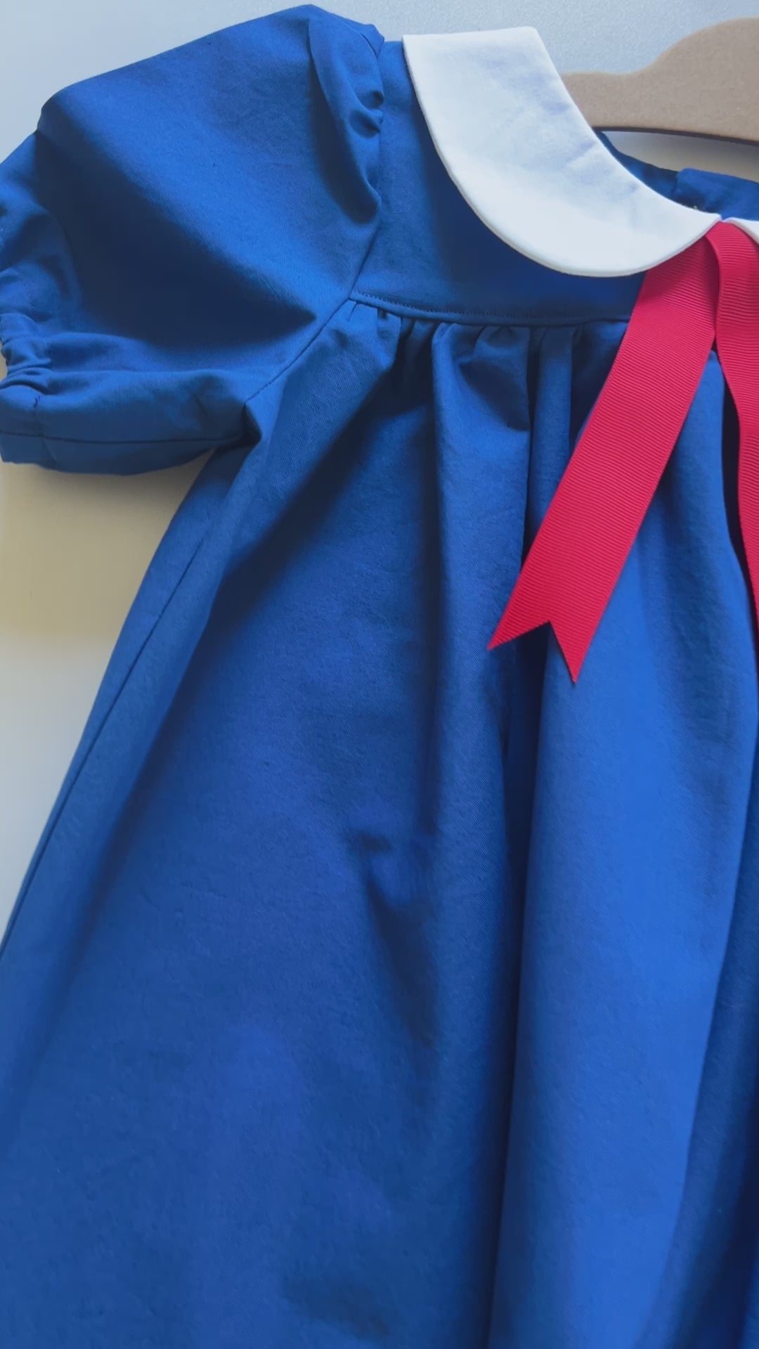 Royal Blue Madeline Inspired Dress (Made to Order) - Yellow Option available