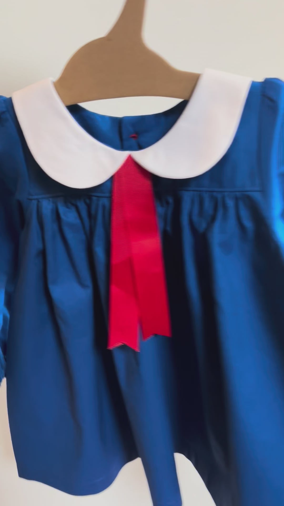 Little Blue Madeline Inspired Dress | Size 2t, Long Sleeves