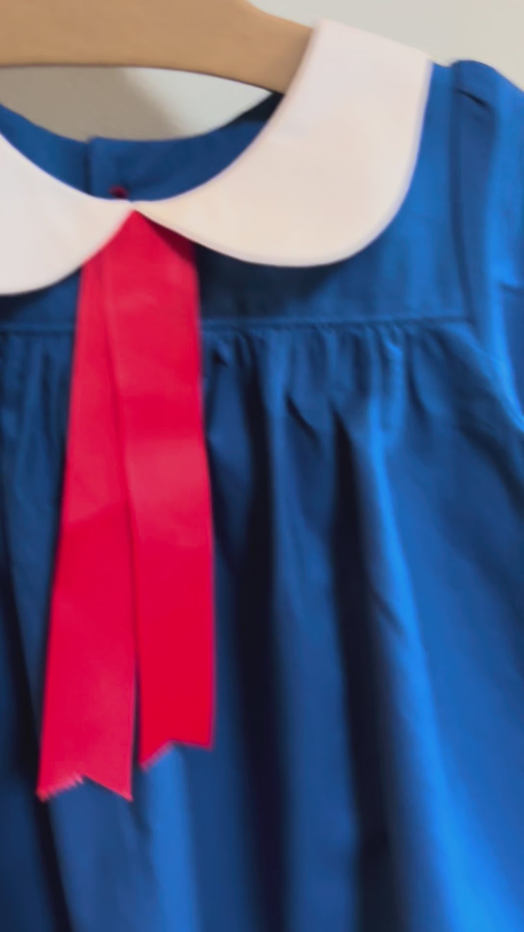 Little Blue Madeline Inspired Dress | Size 2t, Long Sleeves