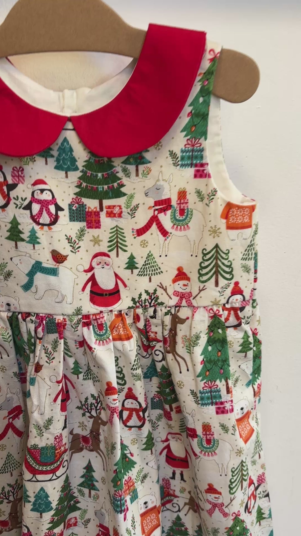 Little Santa Dress | Size 4t