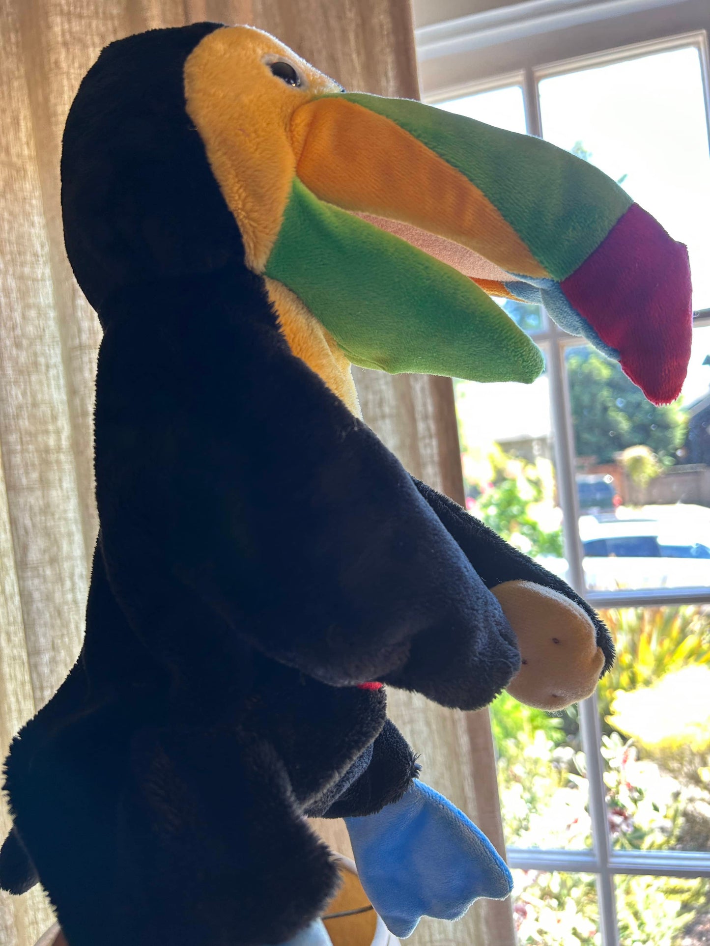 Gund - Polly Wants a Cracker - Vintage Toucan Puppet (Pre-Loved)