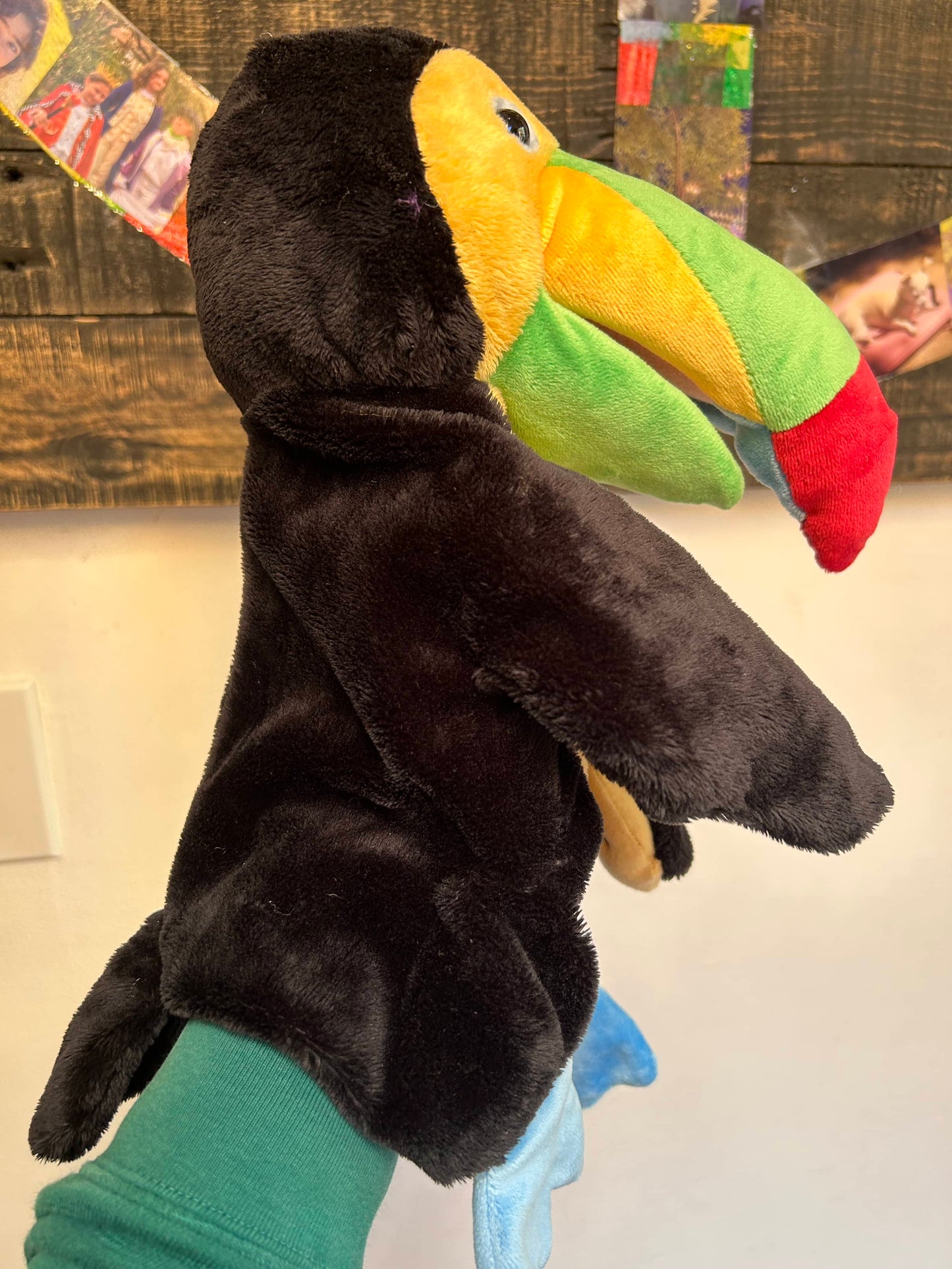 Gund - Polly Wants a Cracker - Vintage Toucan Puppet (Pre-Loved)