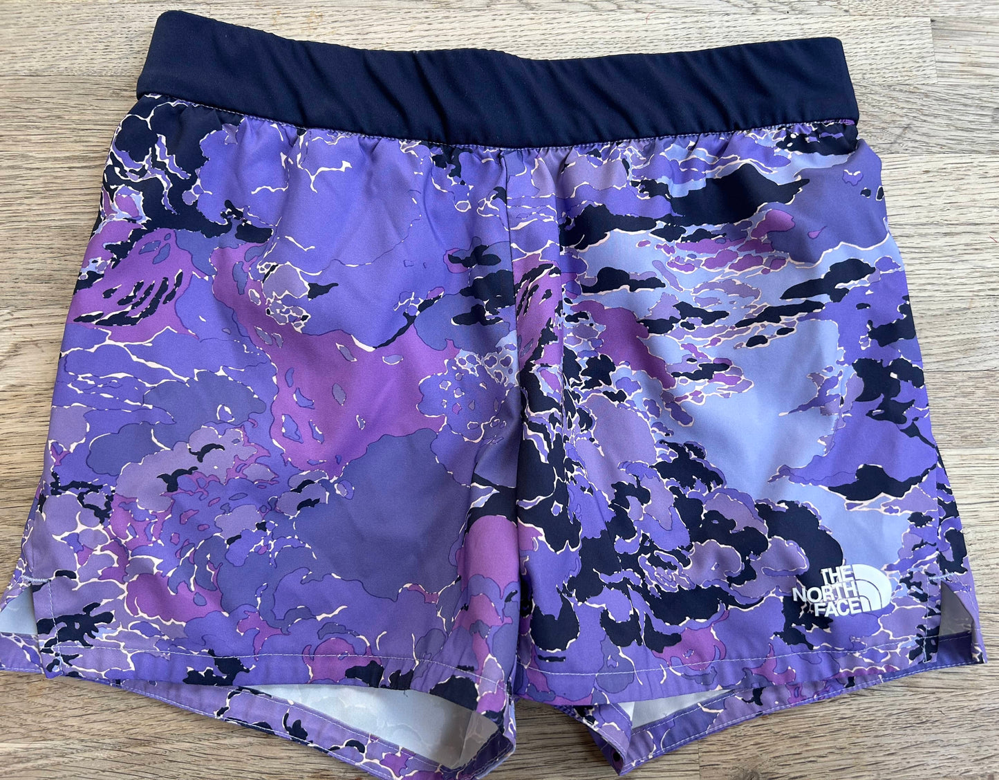 Purple North Face Shorts (Pre-Loved) Size L - 14/16