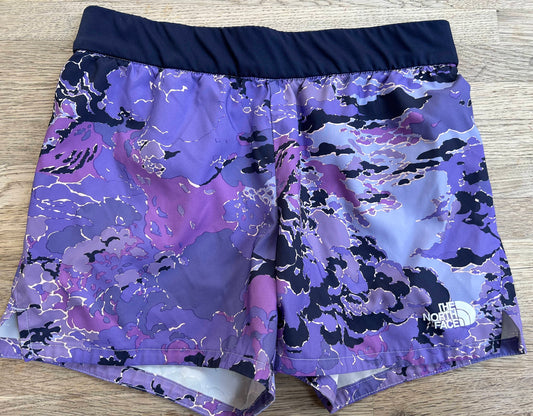 Purple North Face Shorts (Pre-Loved) Size L - 14/16