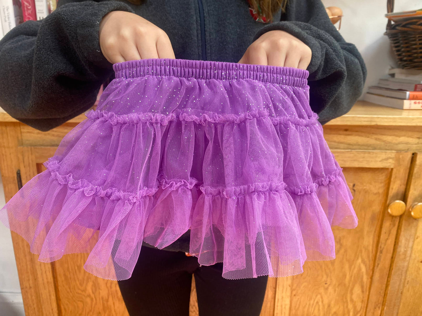 Purple Tulle Skirt (Pre-Loved) Size 12Months - Cherokee