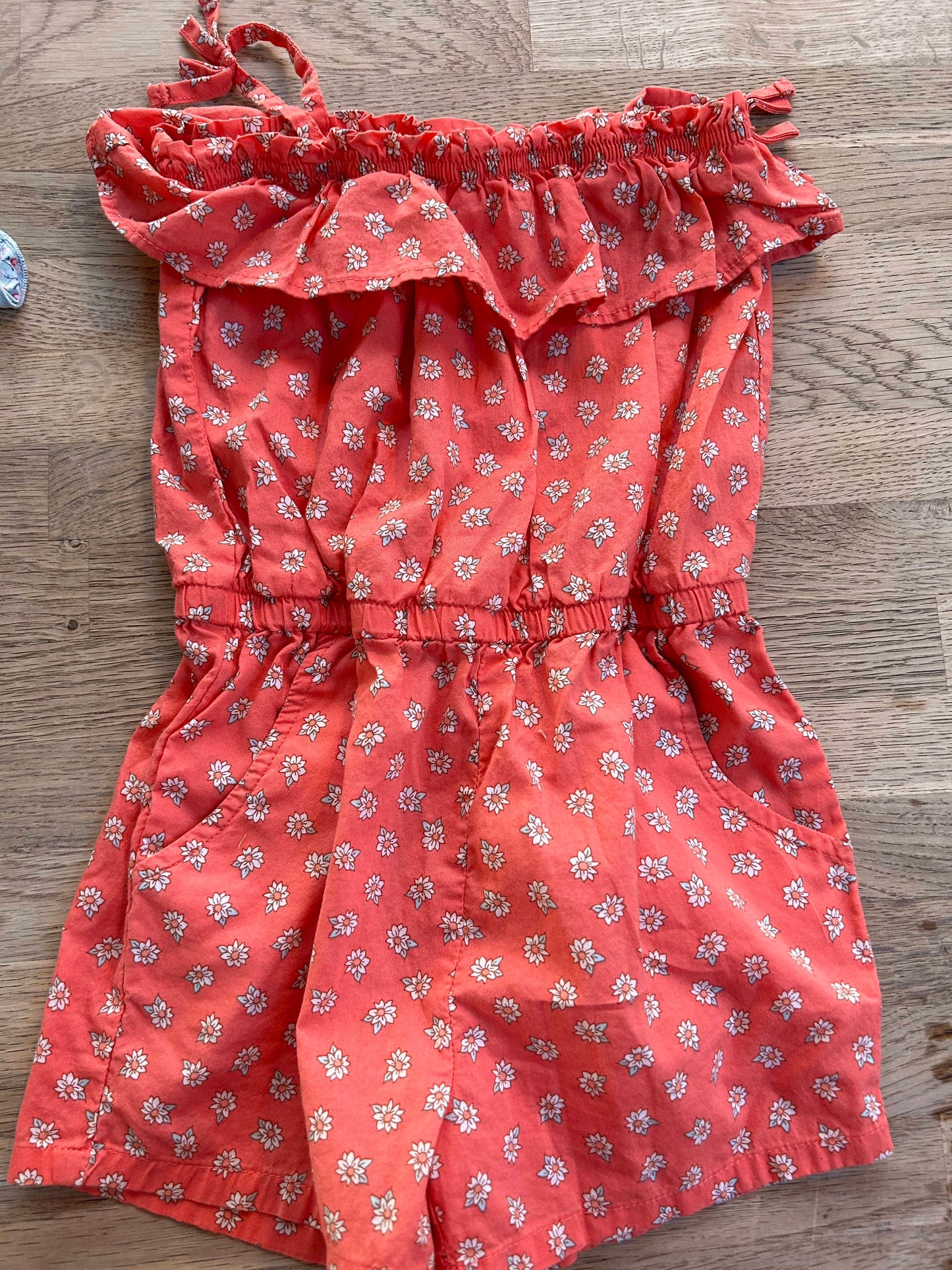 Floral One-Piece Romper (Pre-Loved) Size 3t