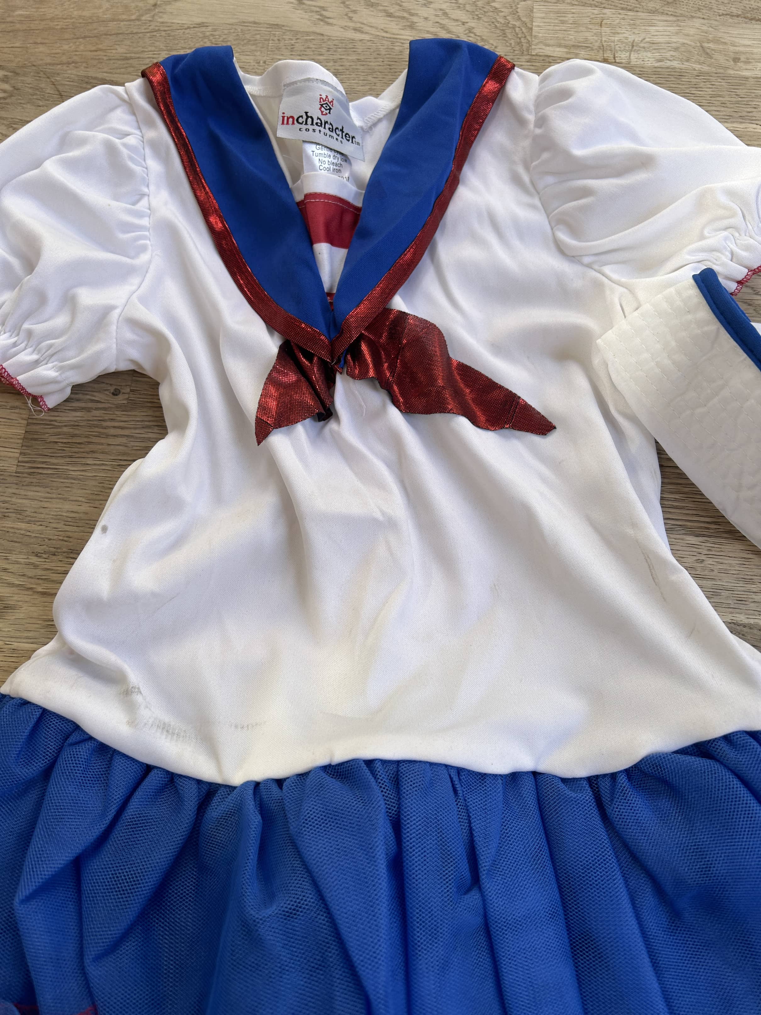 Spirit - Kids Costume - Sweetheart Sailor Costume (Pre-Loved) Size Small/6