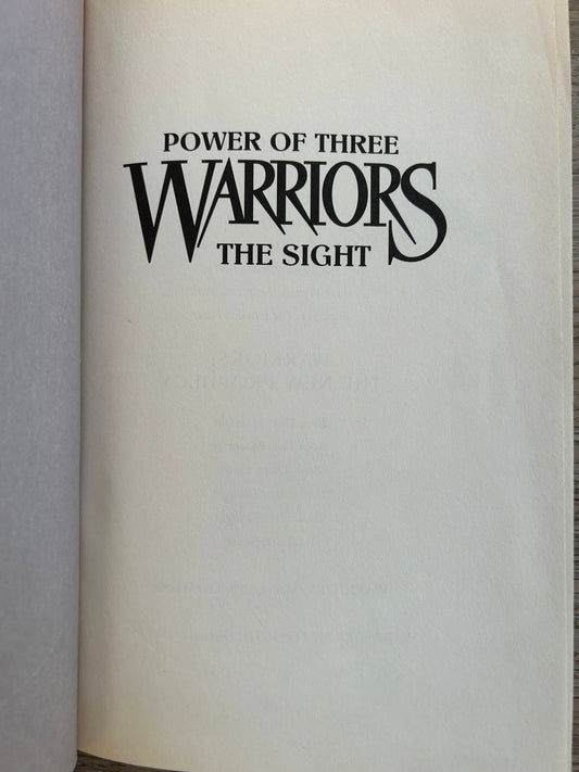 Power of Three Warriors - the Sight - Erin Hunter