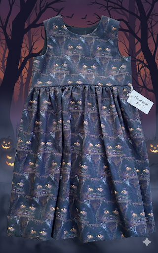 Black Cats Dress (NEW) Size 5 - Ready to Ship
