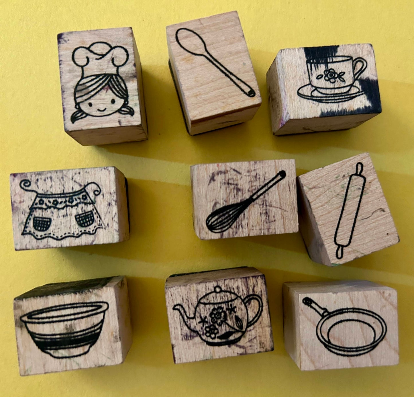 Little Baker - Wood Stamps - Melissa & Doug (Pre-Loved)