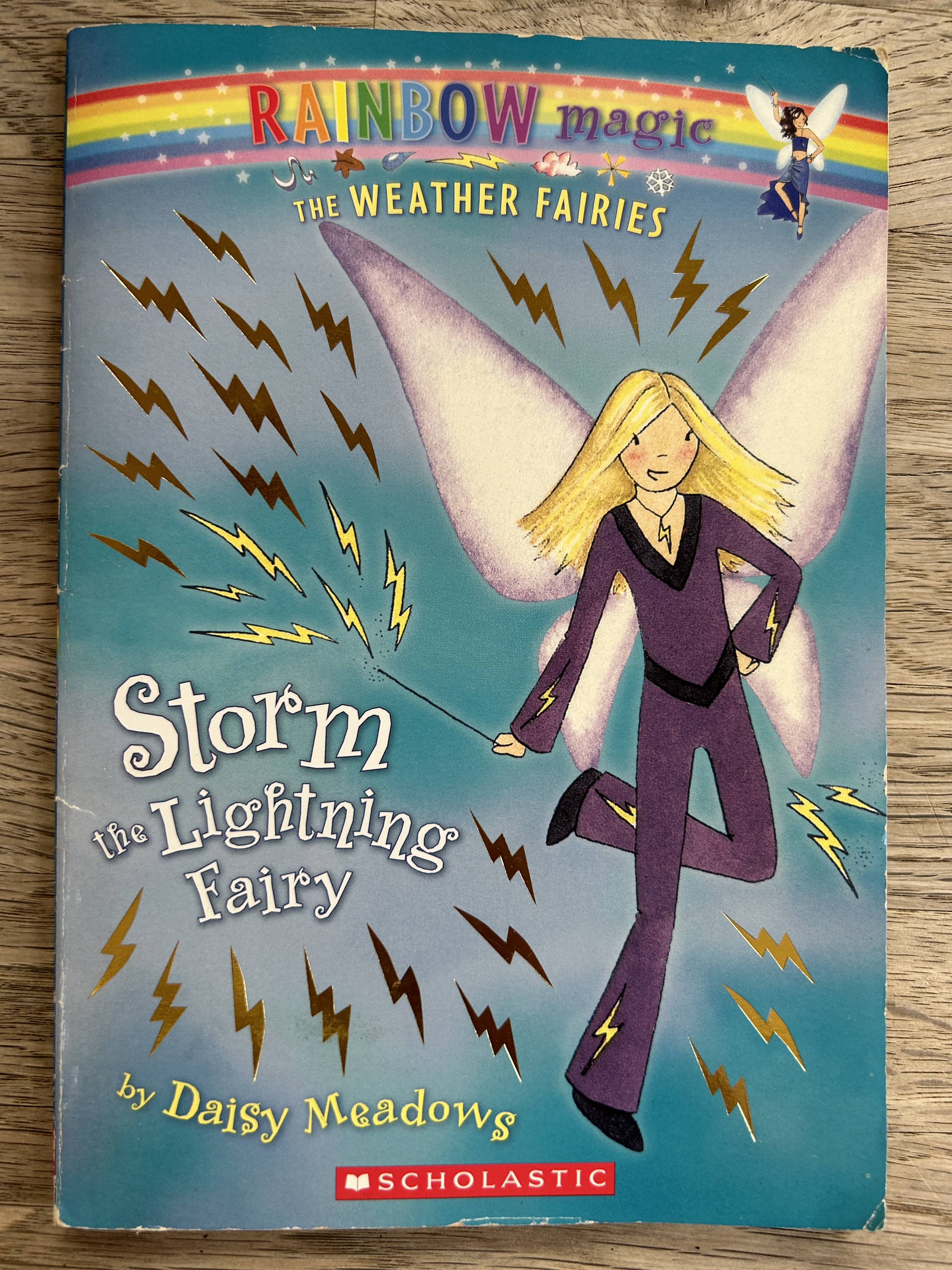 Storm the Lightning Fairy - Rainbow Magic - the Weather Fairies - Daisy Meadows