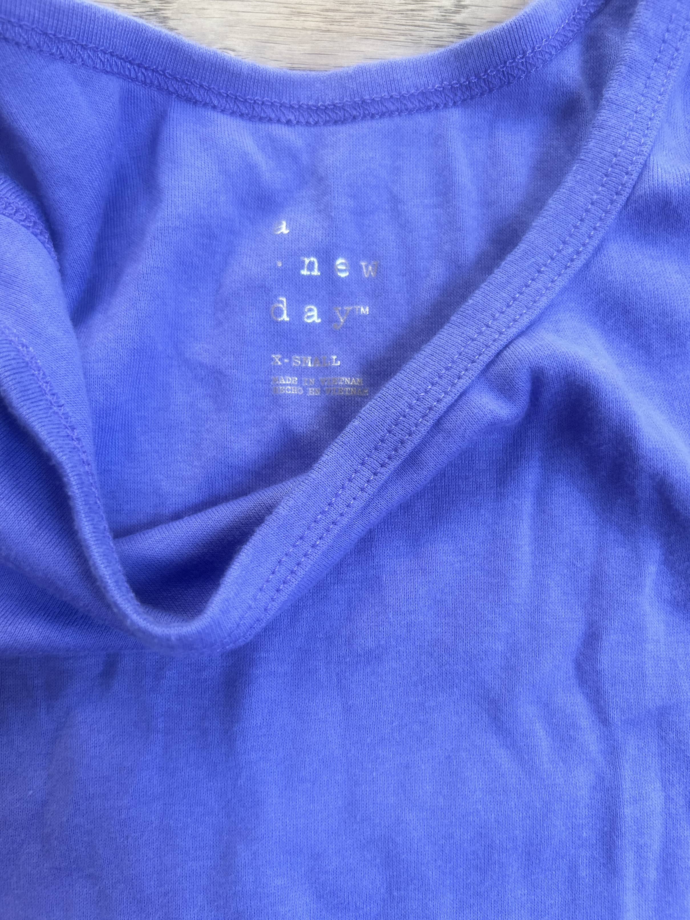 Purple tank top (Pre-Loved) Size XS adult - A New Day