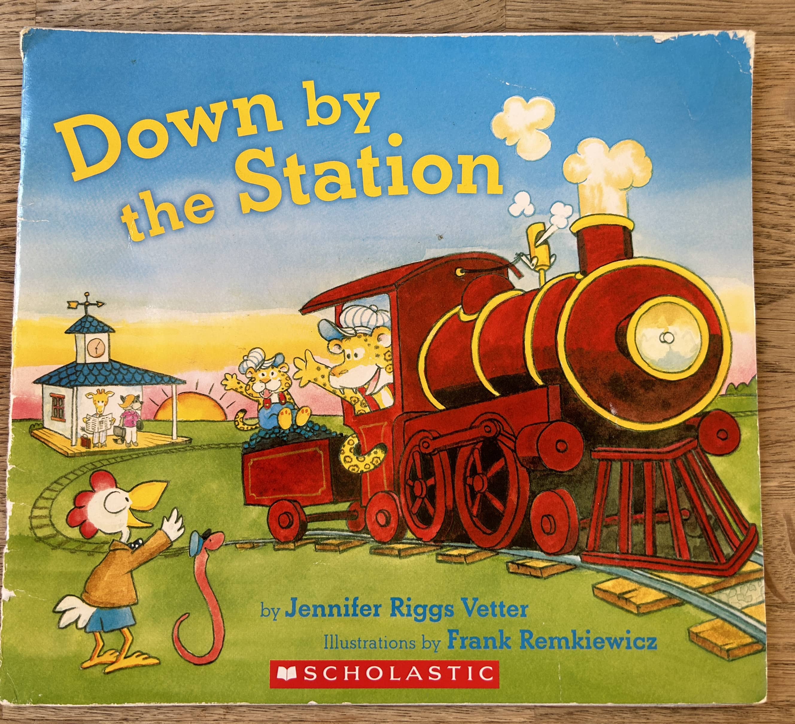 Train Lovers Set - Down By the Station Book + Props (Pre-Loved)