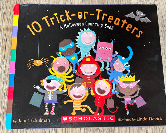 10 Trick-or-Treaters - A Halloween Counting Book