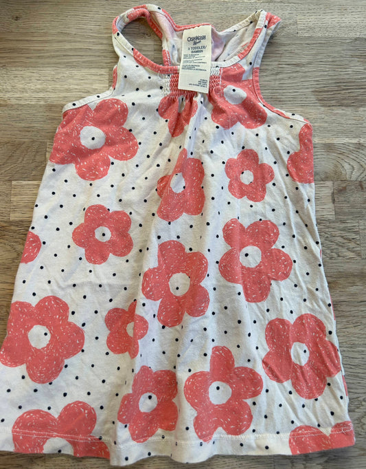 Pink Floral Tunic (Pre-Loved) Size 3t - OshKosh