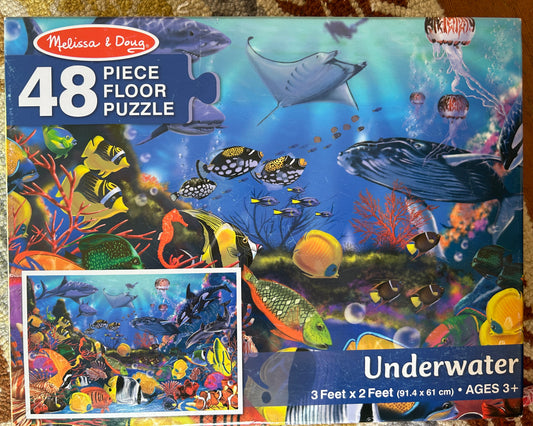 Melissa & Doug 48 Piece Floor Puzzle - Underwater Puzzle