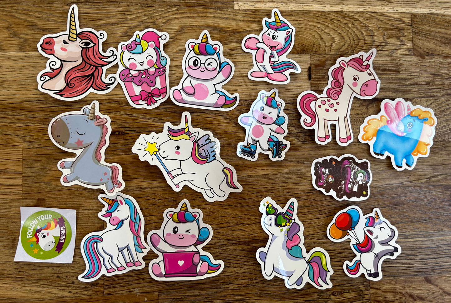 Unicorn Vinyl Stickers Pack