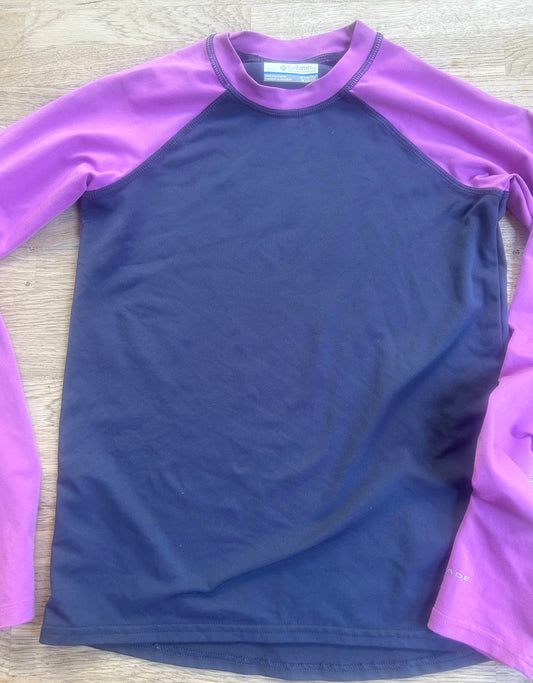 Columbia Long Sleeve Purple Sun Protection Shirt (Pre-Loved) Size M 10/12