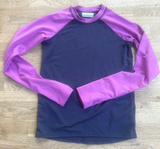 Columbia Long Sleeve Purple Sun Protection Shirt (Pre-Loved) Size M 10/12